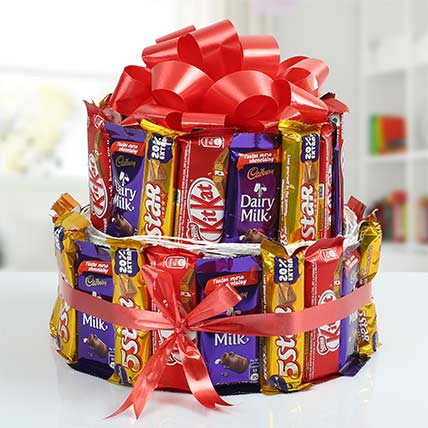 Send Two Storied Chocolate Treat Same Day Delivery