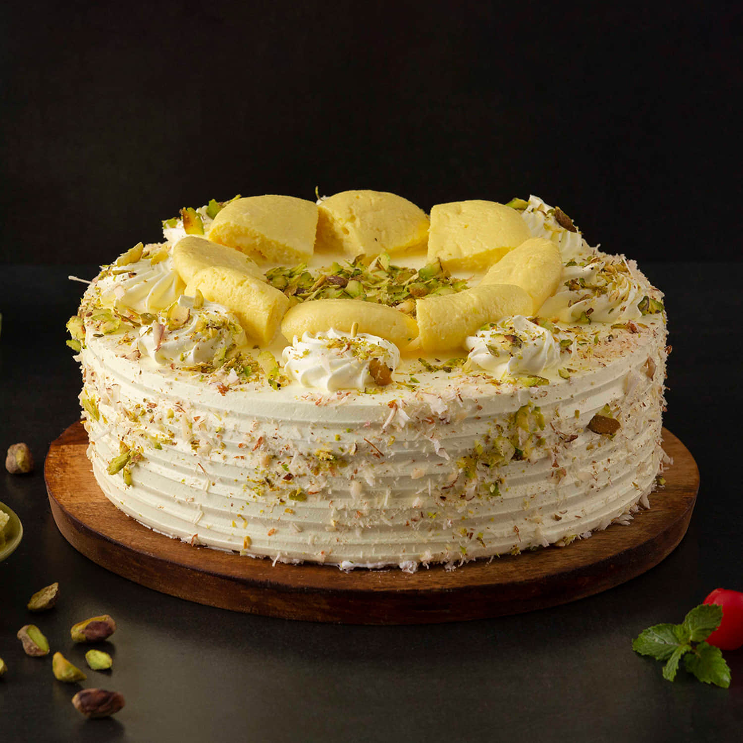 Delicious Rasmalai Cake |