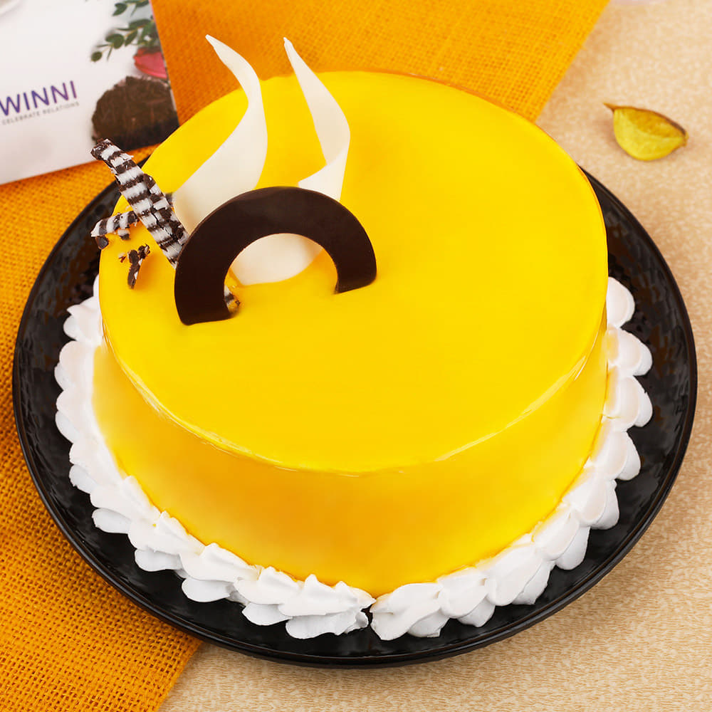 Buy/Send Mango Maharaja Cake Half kg Online-  |
