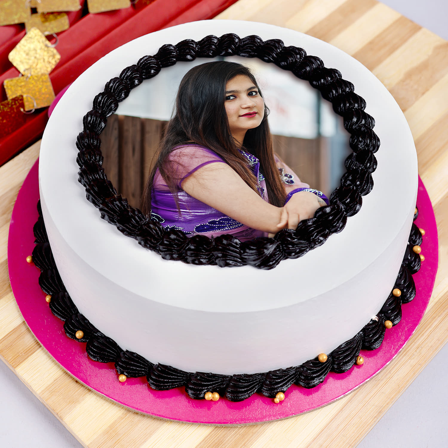 Choco Vanilla Fusion Cake |