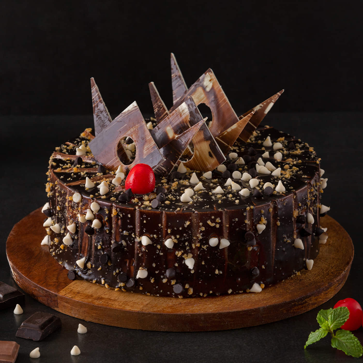 Marble Crunch Cake |