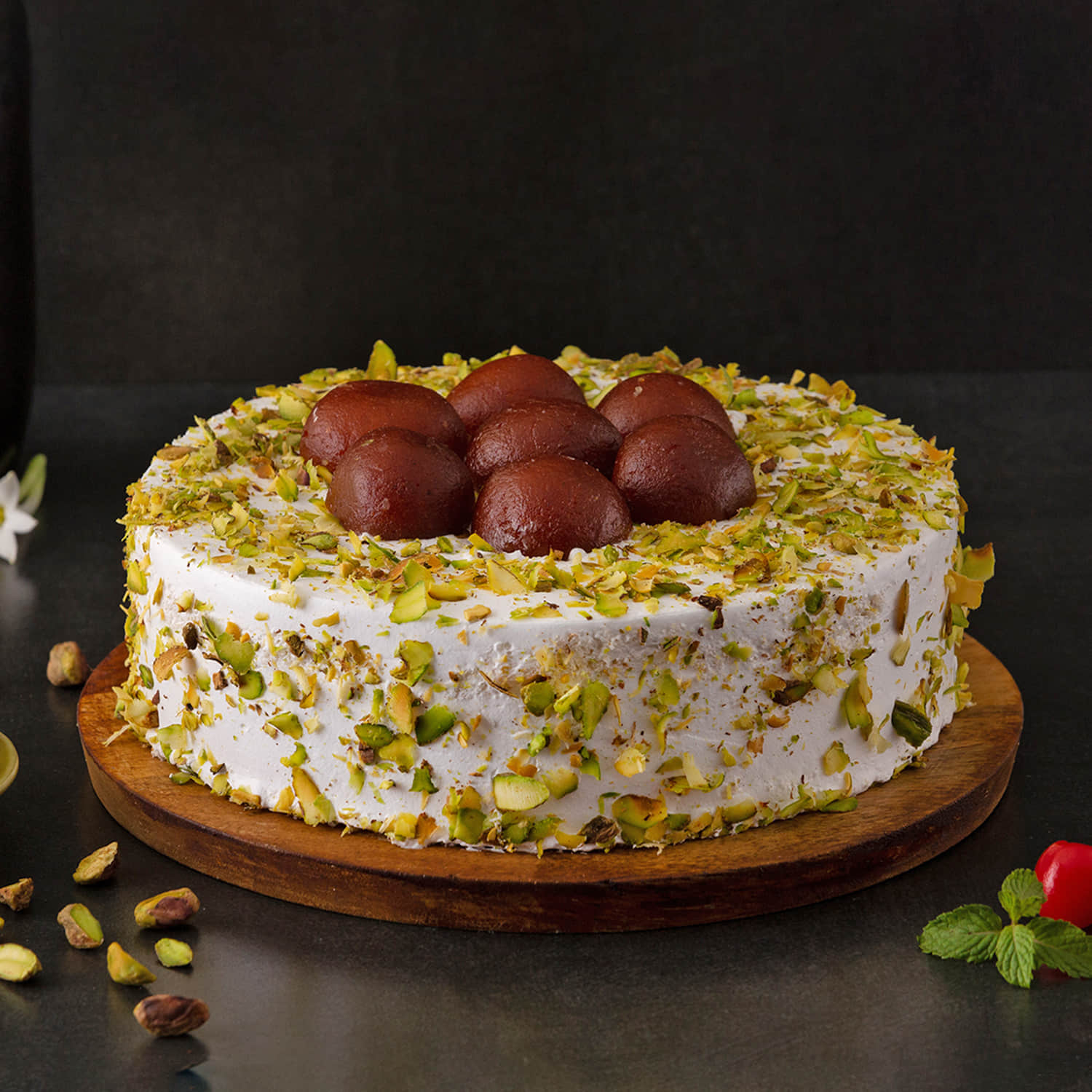 Yummy Gulab Jamun Cake |