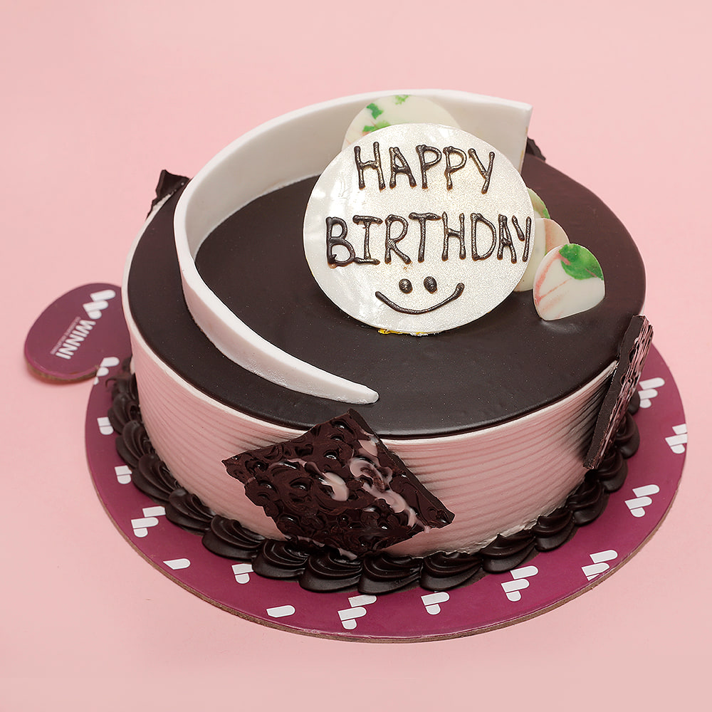 Send Chocolate Birthday Cake Online with  |