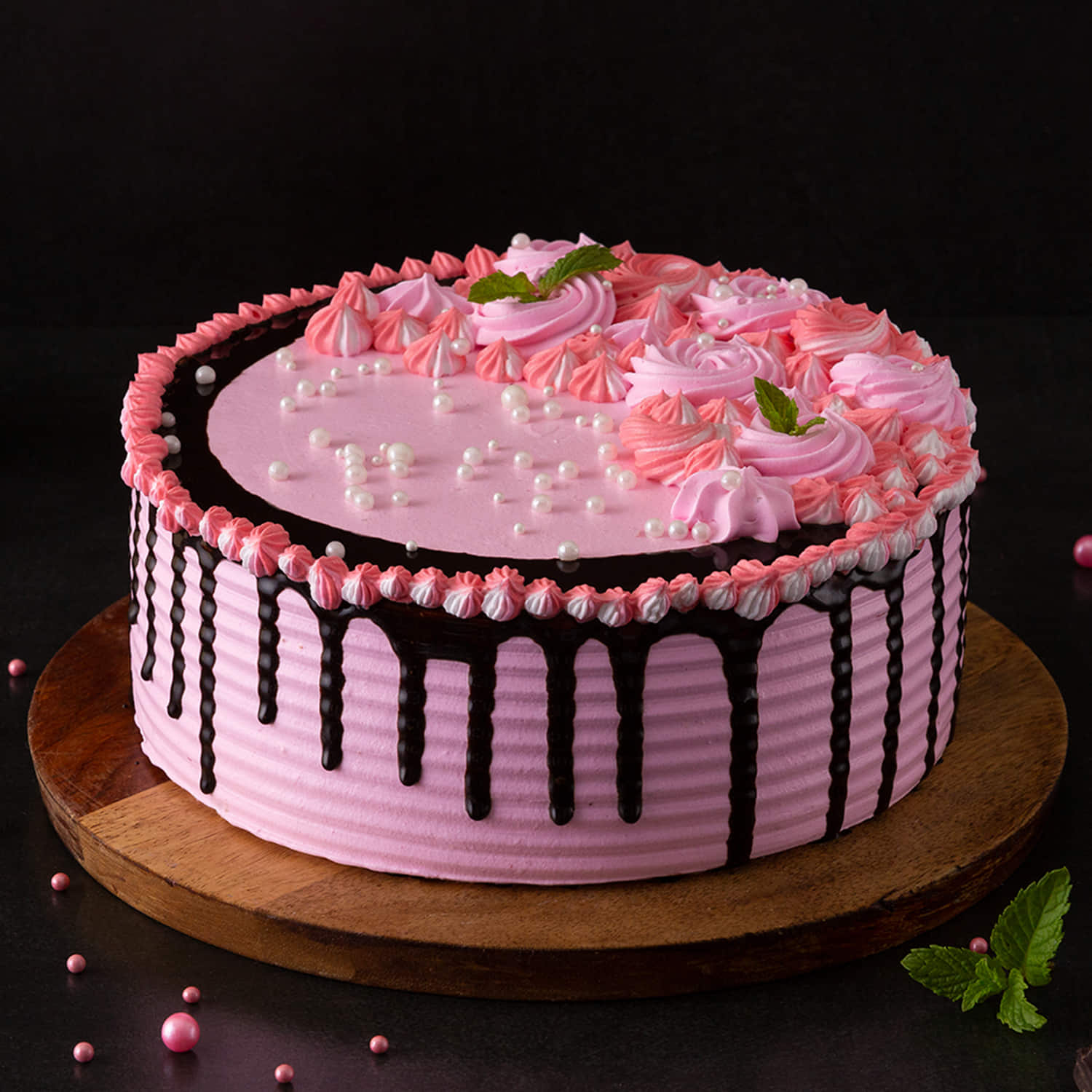 Choco  Strawberry Cake |