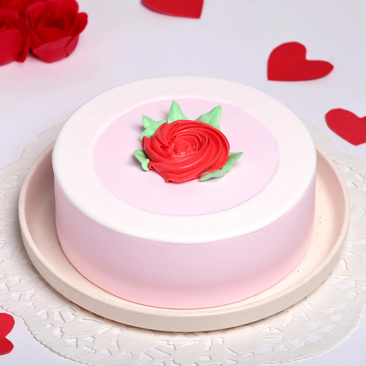Vanilla Rose Cake |