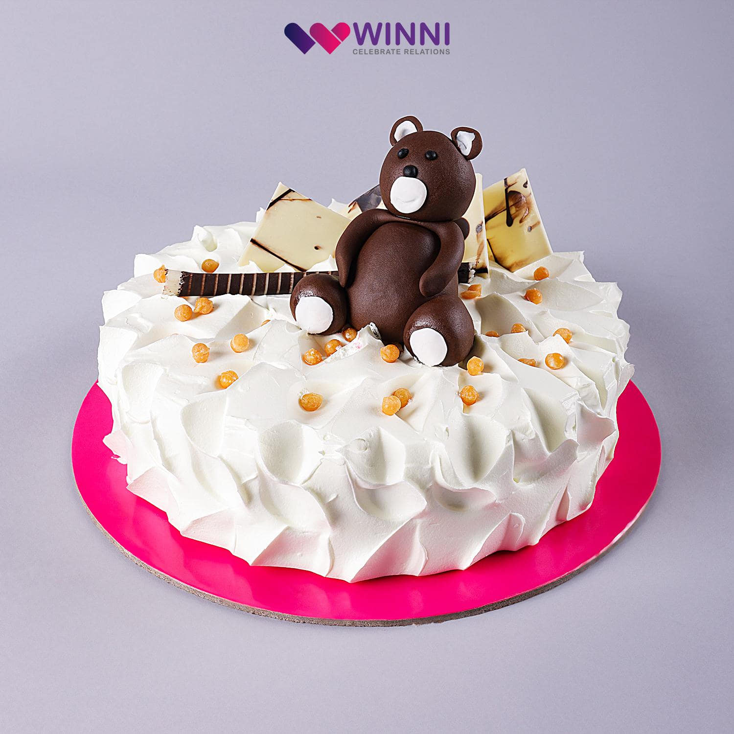 Butterscotch Teddy Cake |