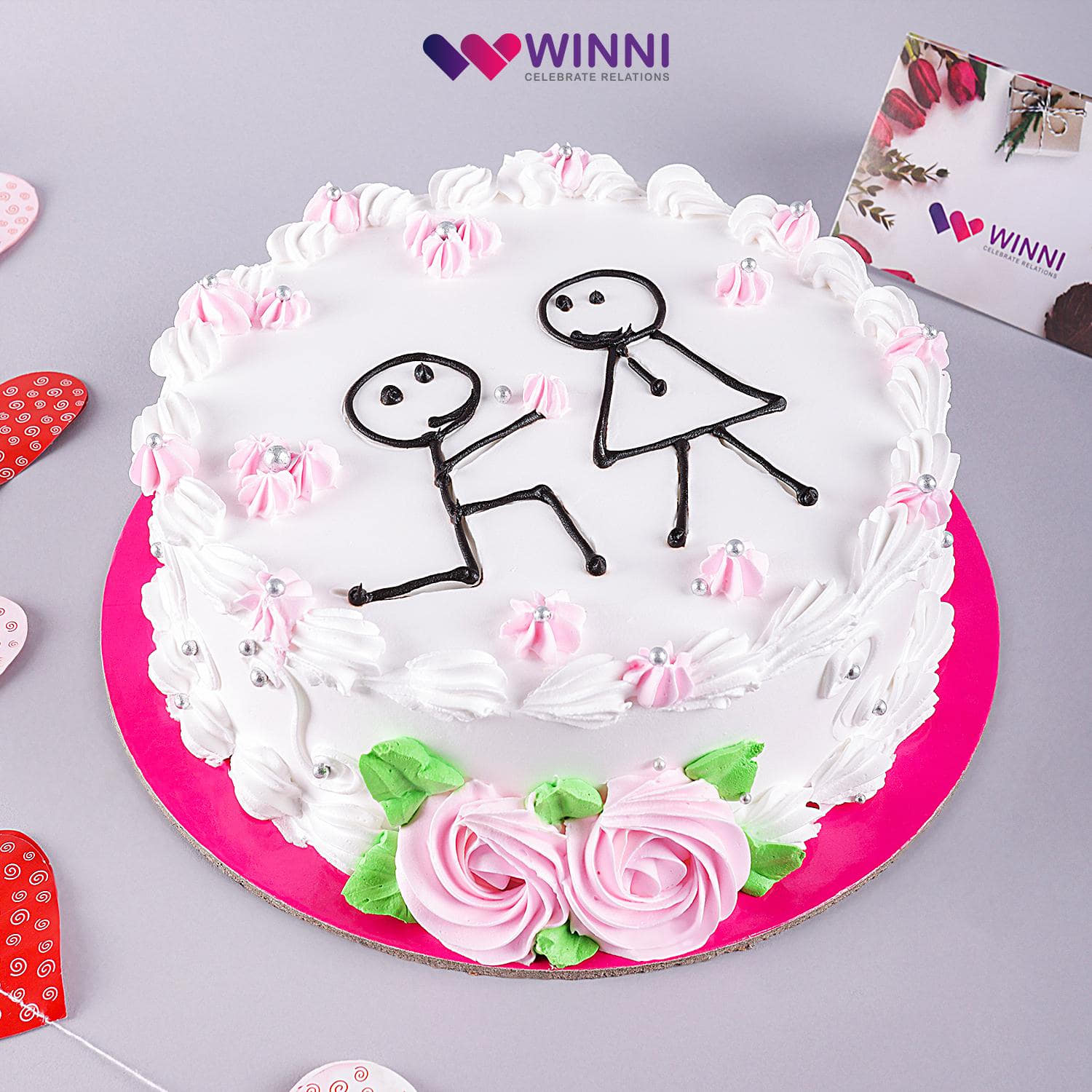 Always Together Vanilla Cake |