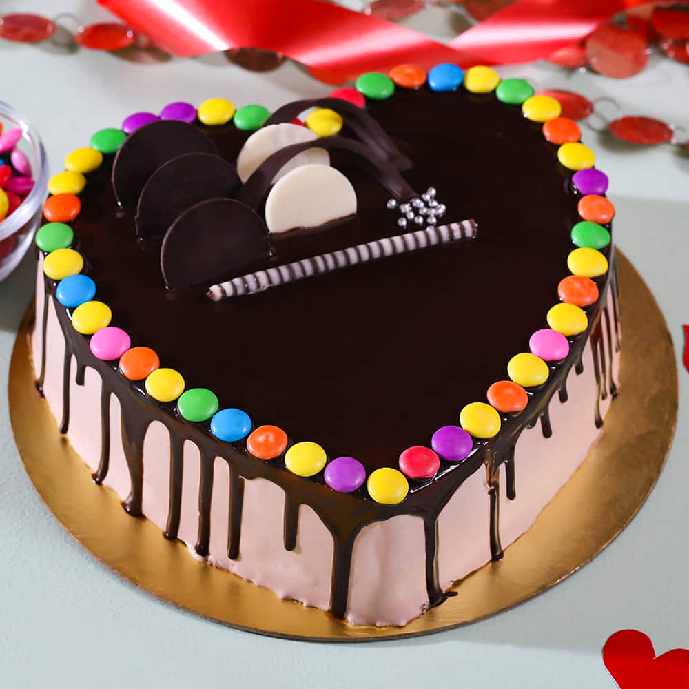Send Online Sprinkled Gems Cake To Your Loved Ones With .in |