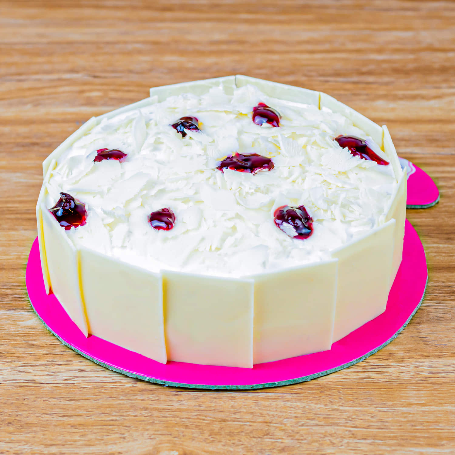 Tempting Whiteforest Cake |