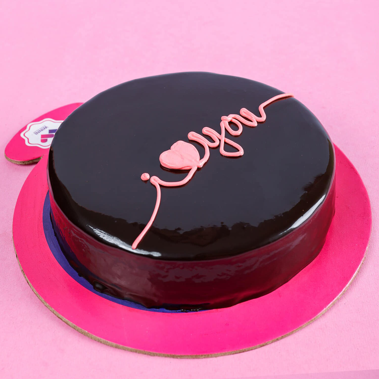 I Love You Truffle Cake |