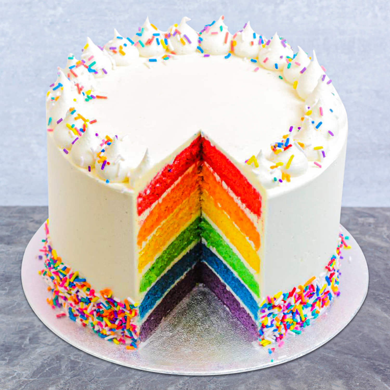 Rainbow Sparkle Cake |