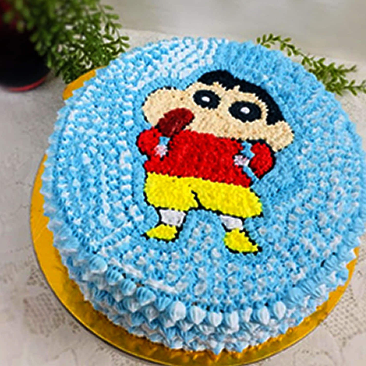 Zesty Shin Chan Cake |