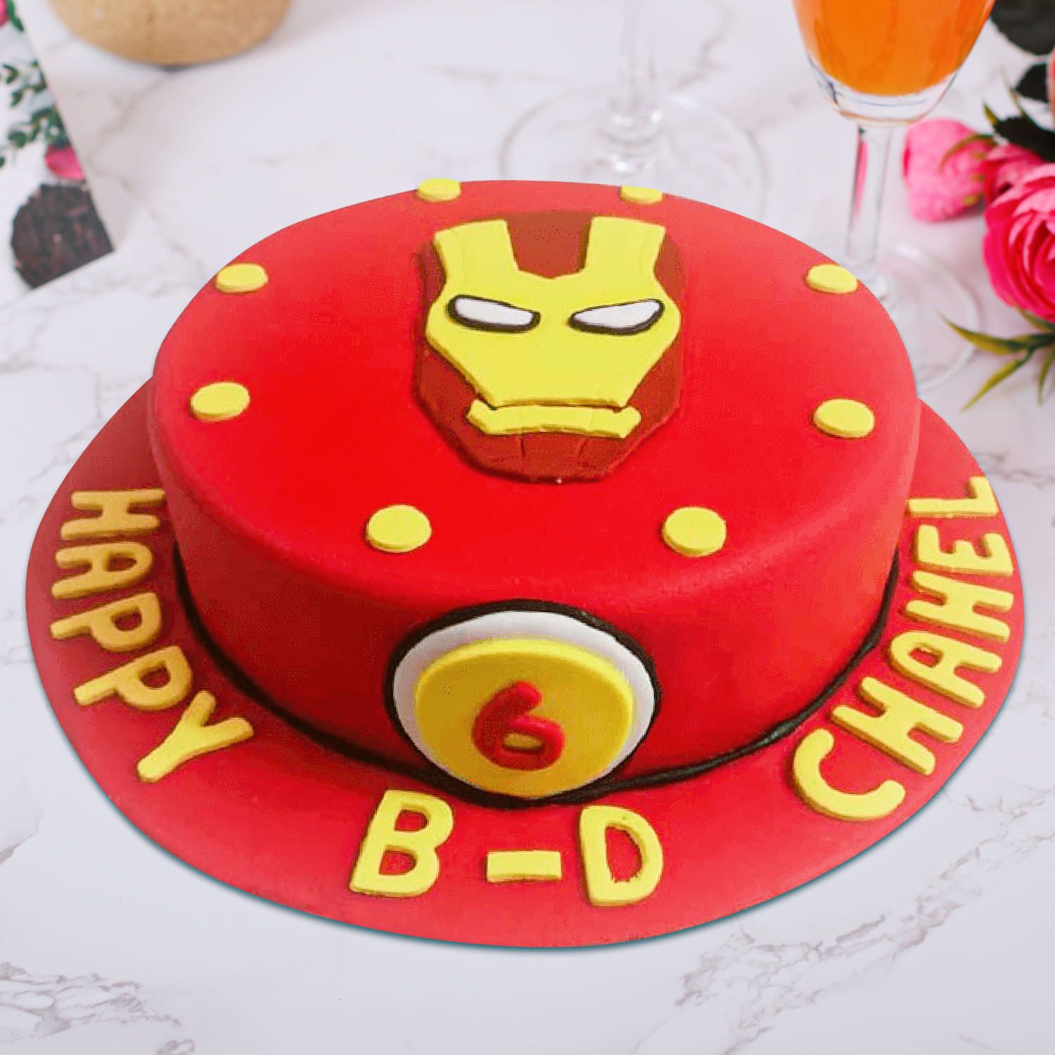 Buy Iron Man Pineapple Birthday Cake |  |