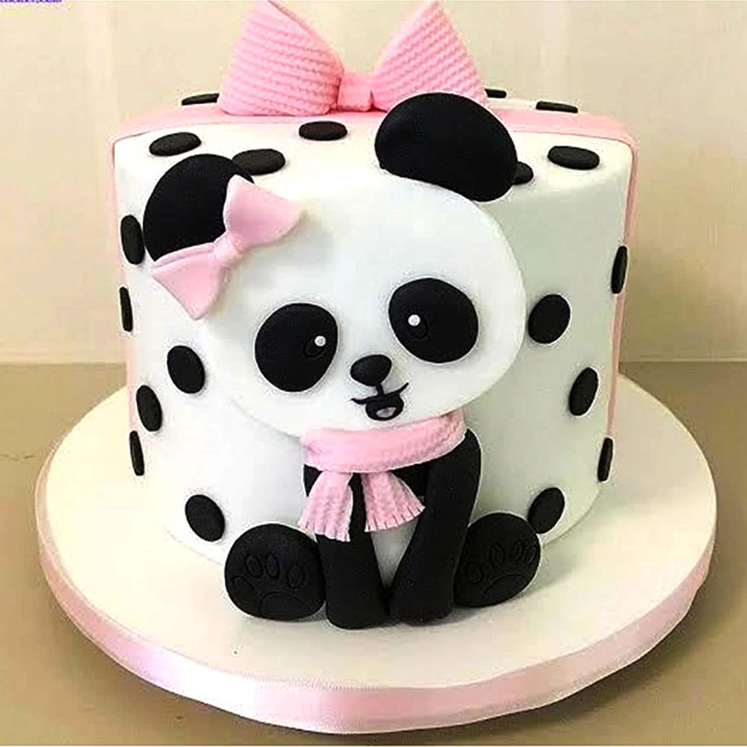 Adorable Panda Cake For Toddler |