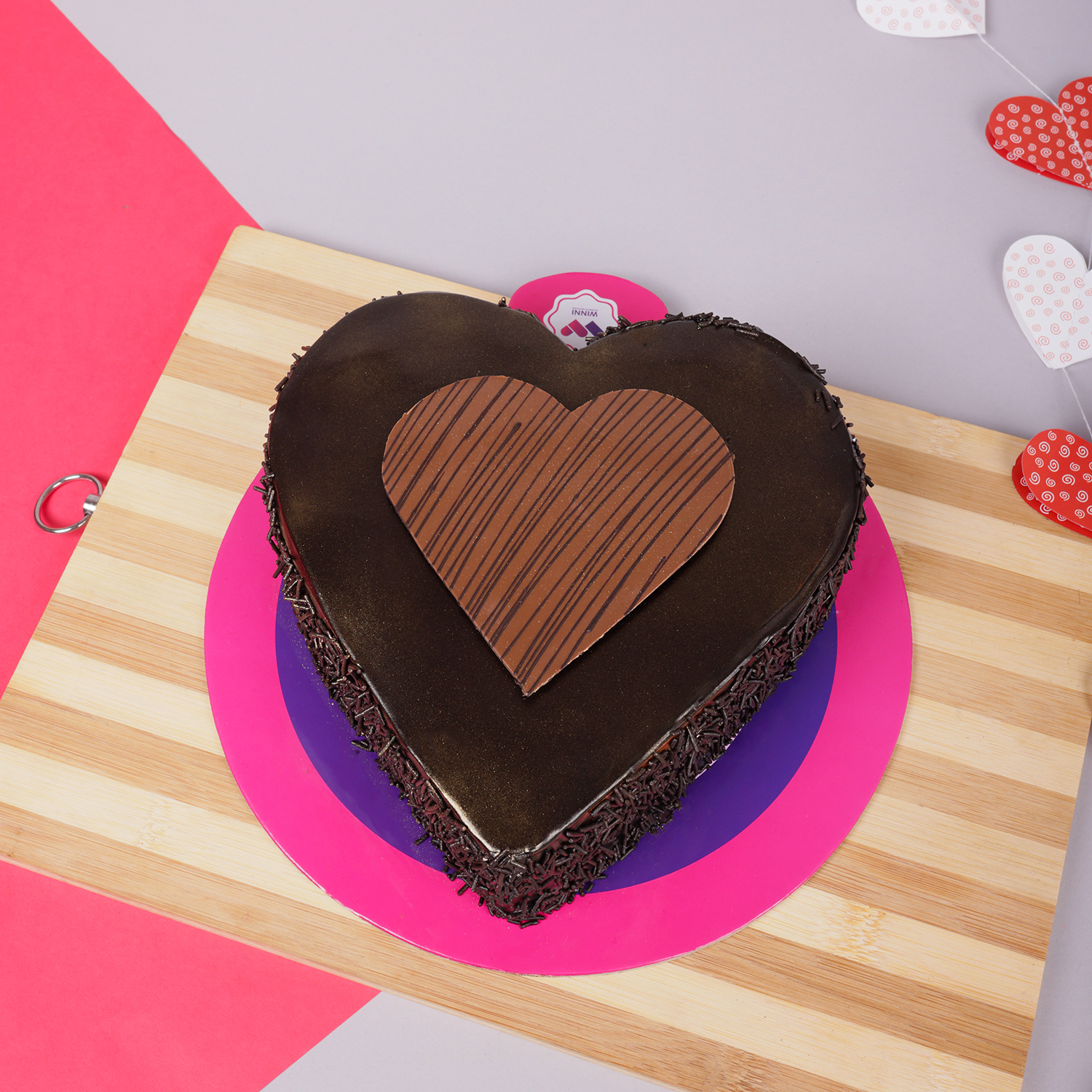 Choco Heart Cake |