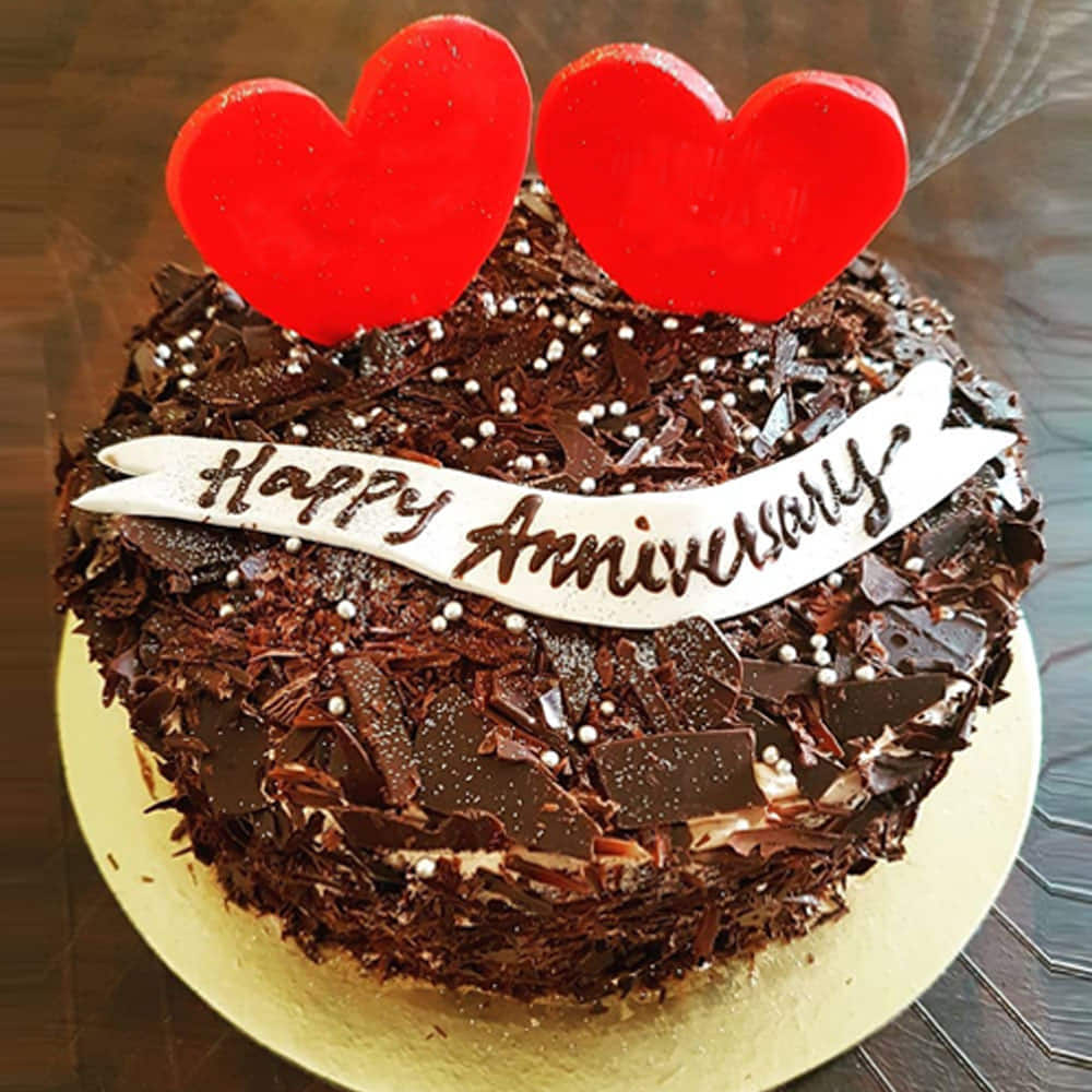 Stunning Anniversary Cream Cake | Buy, Send or Order Online | .in |