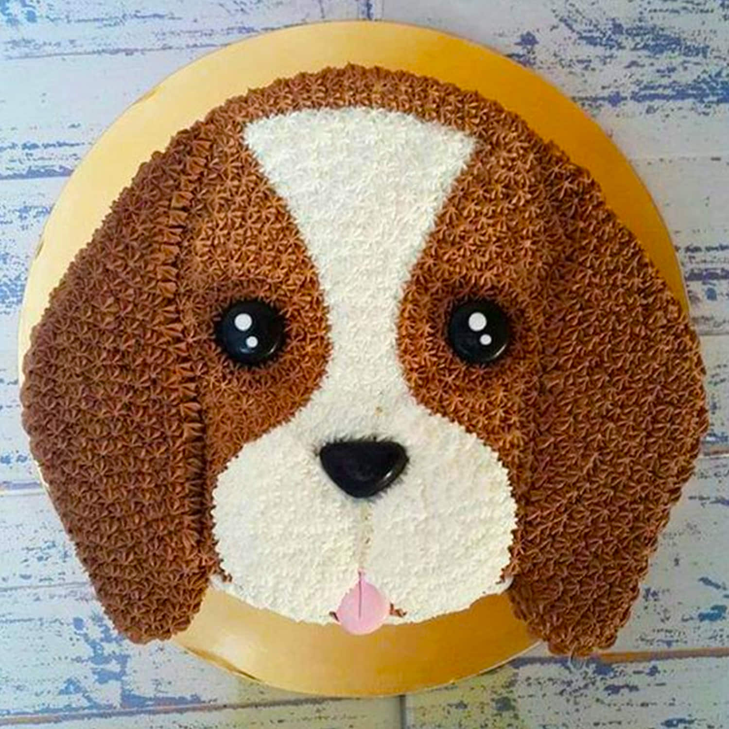 Cute Dog Cake |