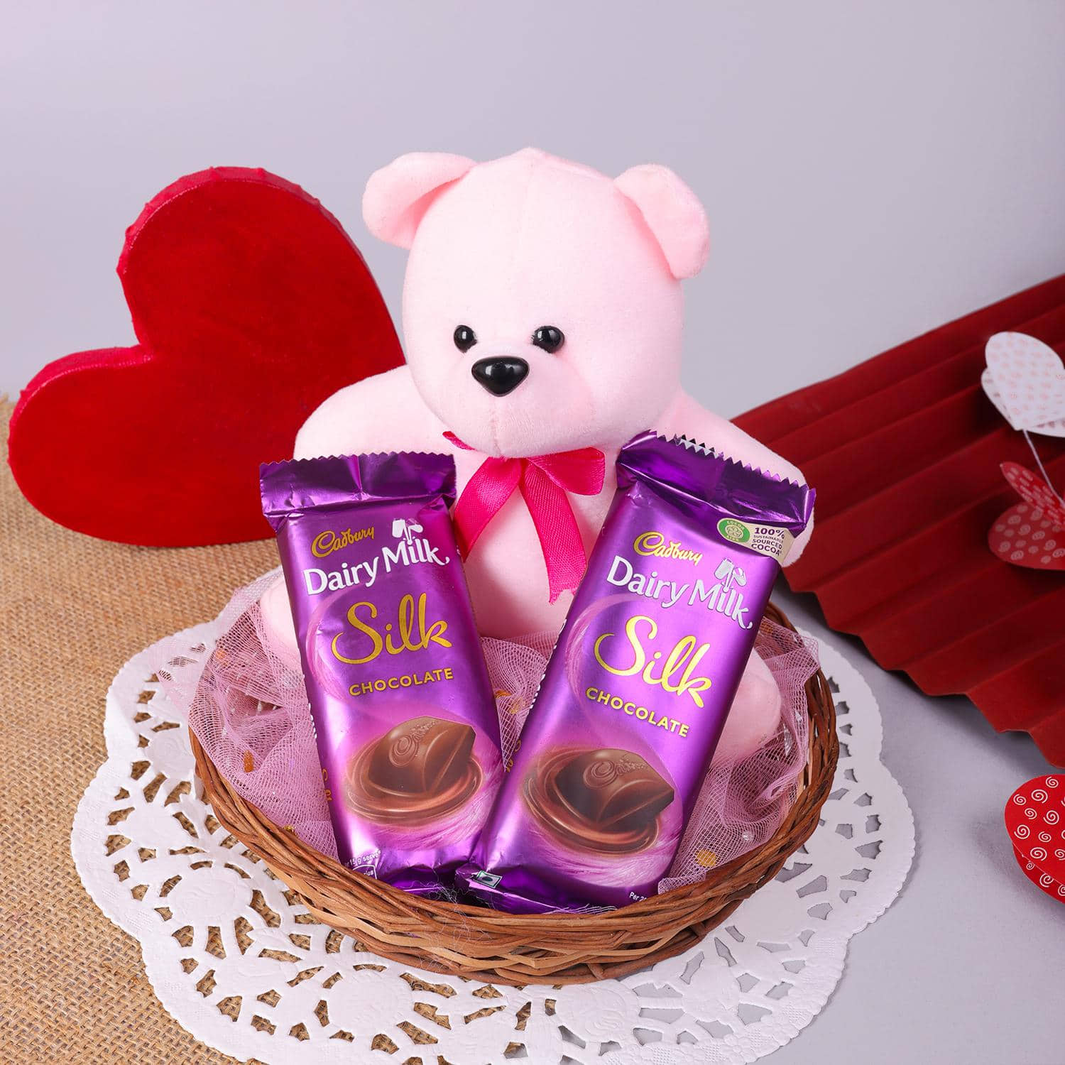 Two Dairy Milk Chocolate With Soft Toy |