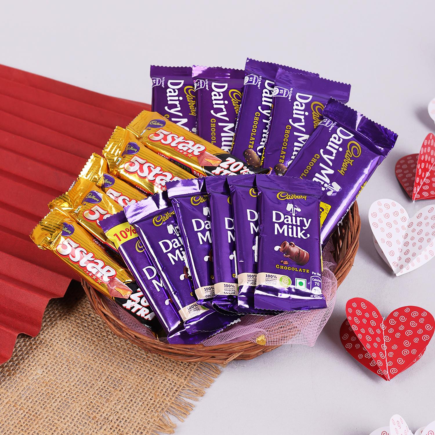 Cadbury Dairy Milk With Five Star |