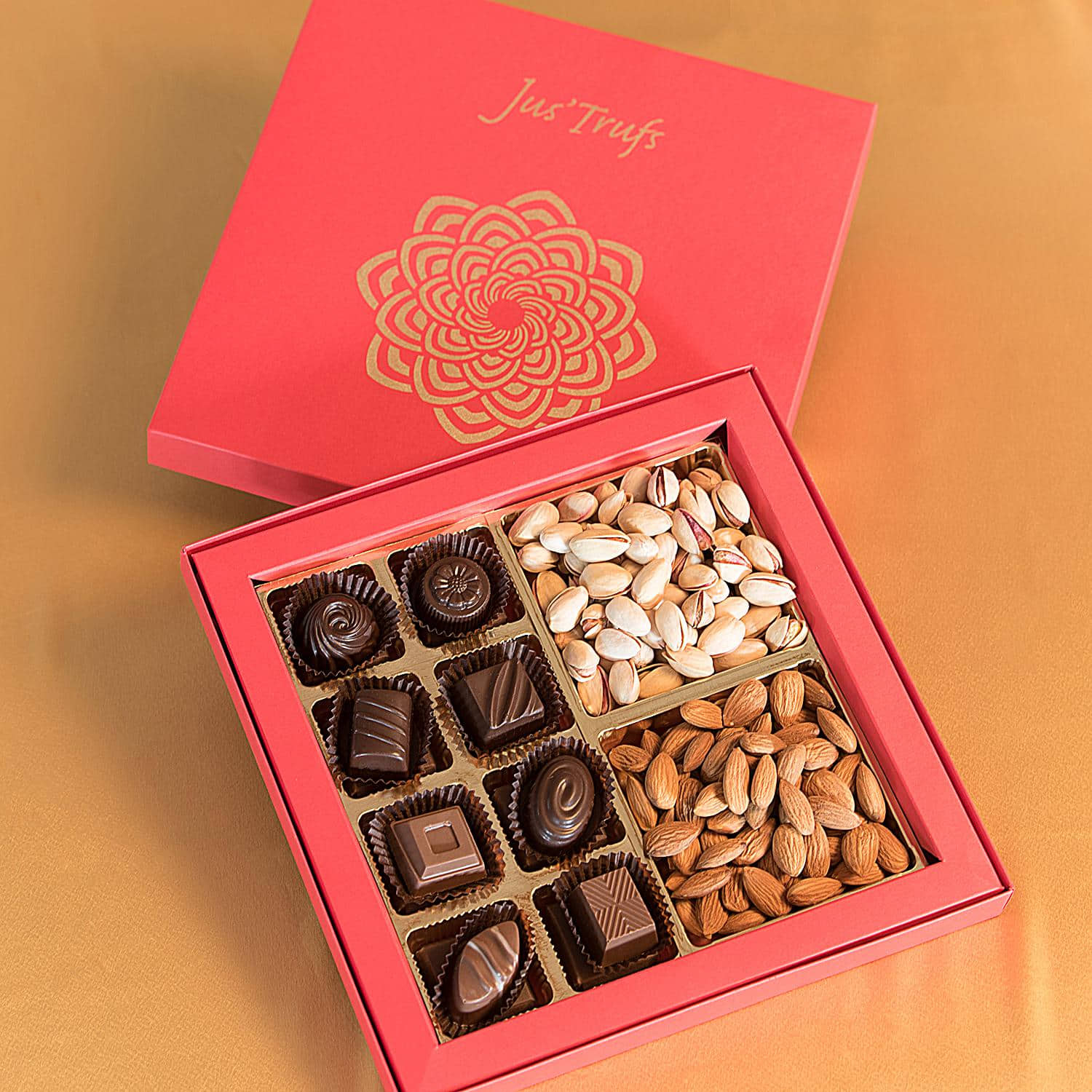 Charming Cheer Chocolate N Dry Fruit Box |