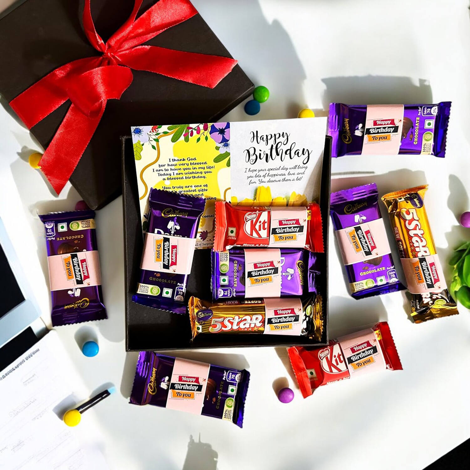 Delightful Choco Greeting Valentine Gift |