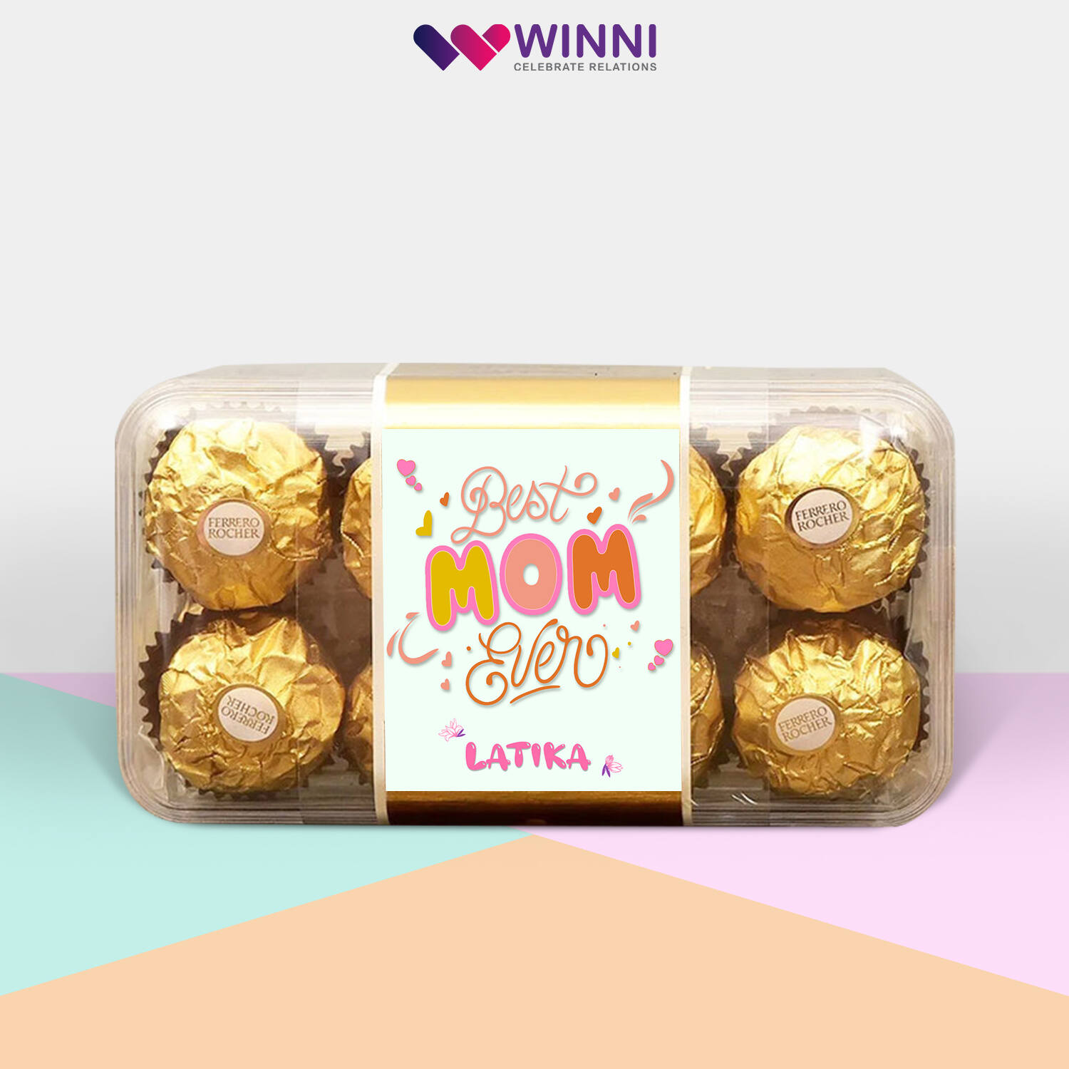 Customized Ferroro Rocher Best Mom Ever |