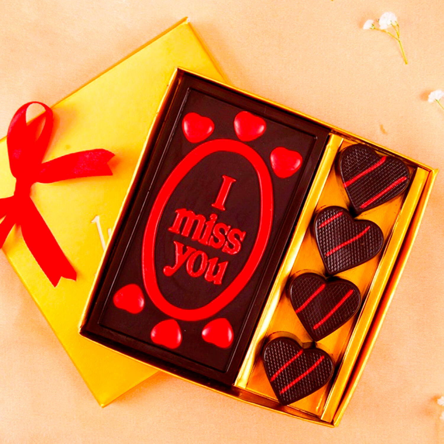 I Miss you Valentine Chocolate |