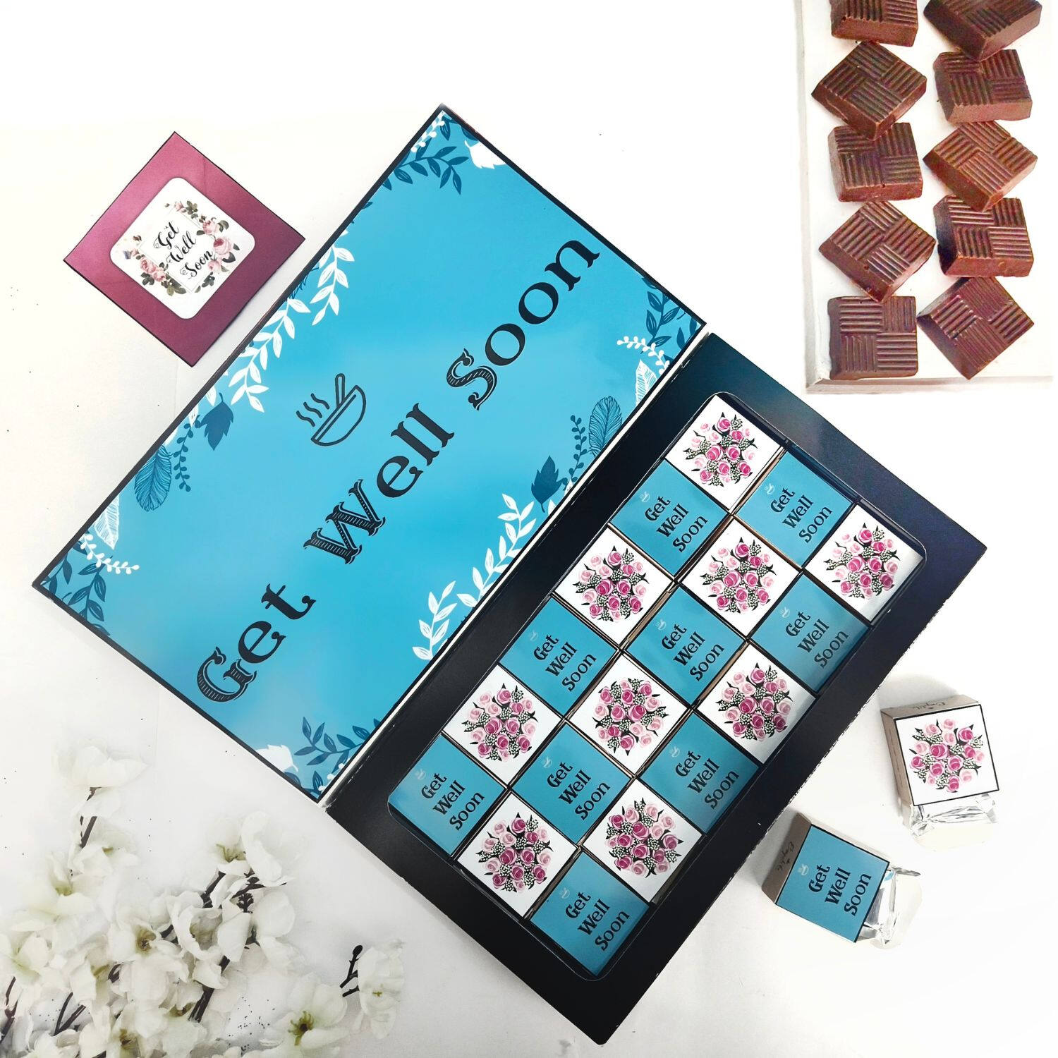 Get Well Soon Gift Box of Chocolates |