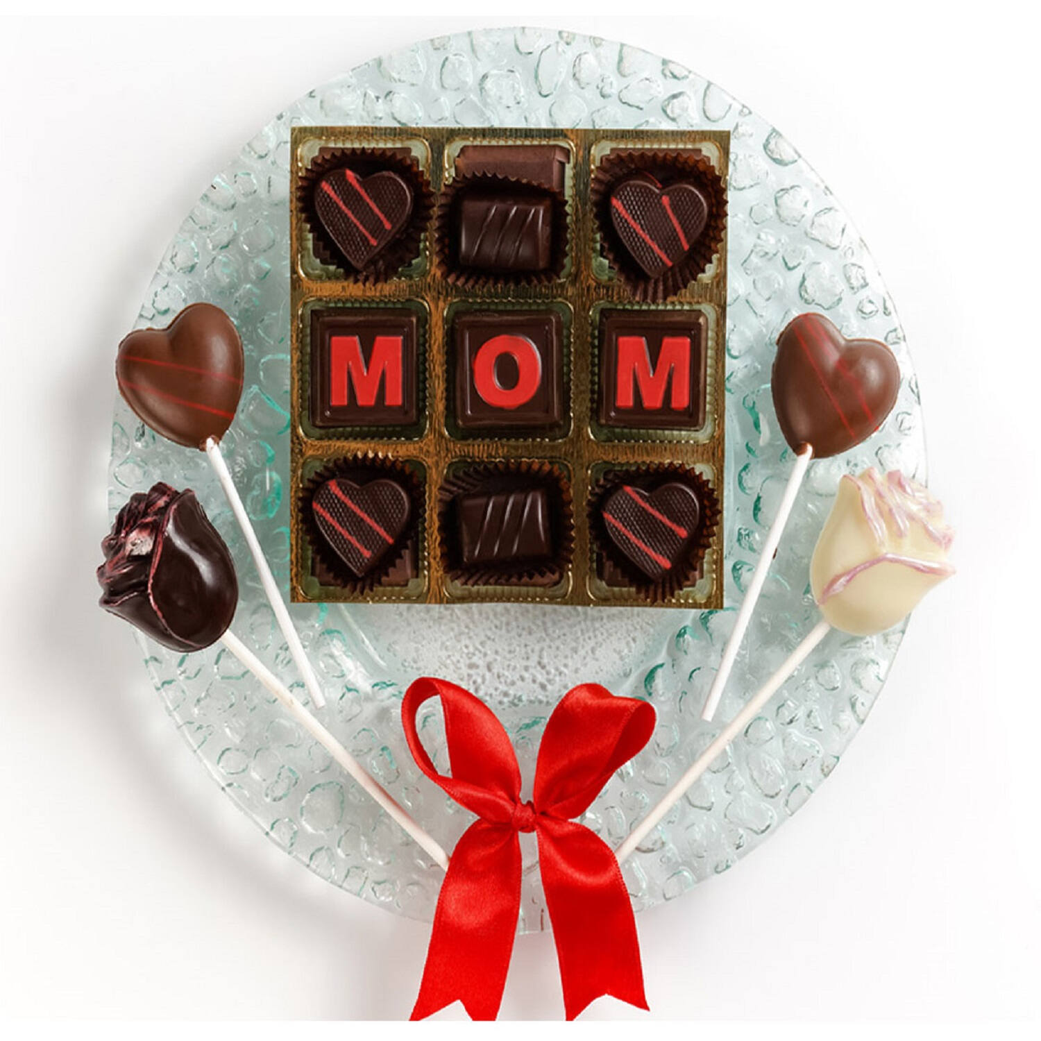 I Love You Mom Chocolate Platter |