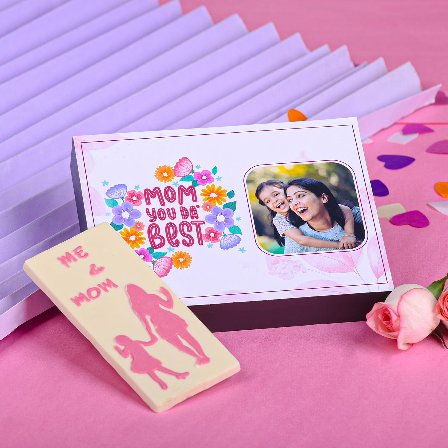 Me And Mom You Da Best Personalized Delicious Chocolate |