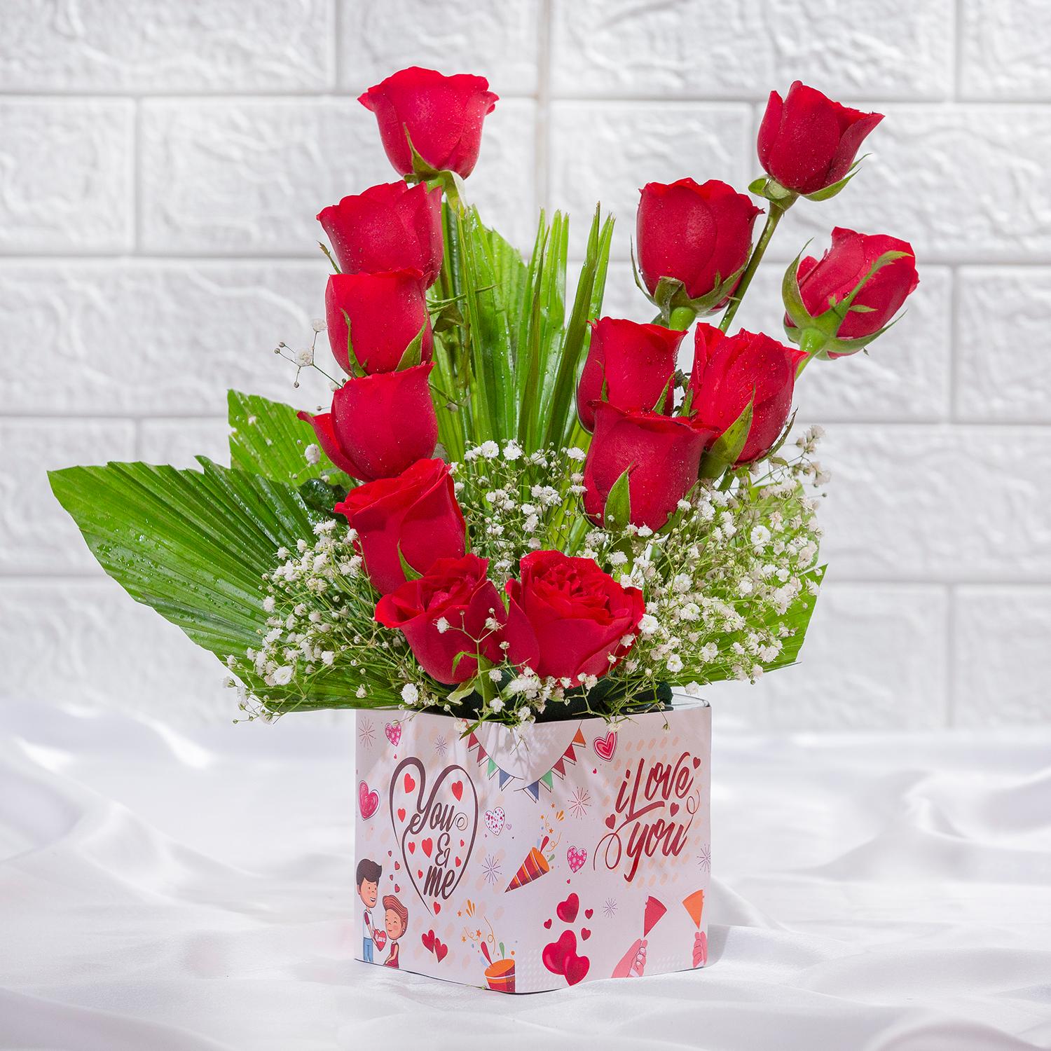 Never Ending Love Roses Arrangement |