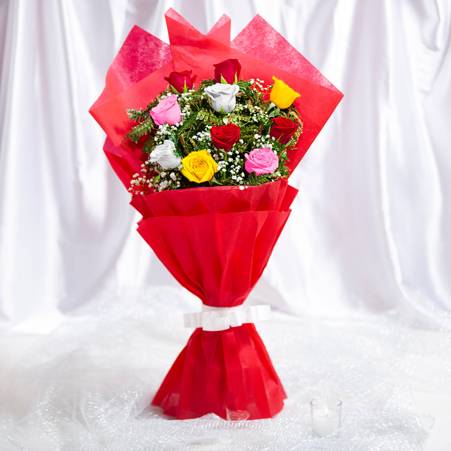 10 Mixed Roses Bouquet |