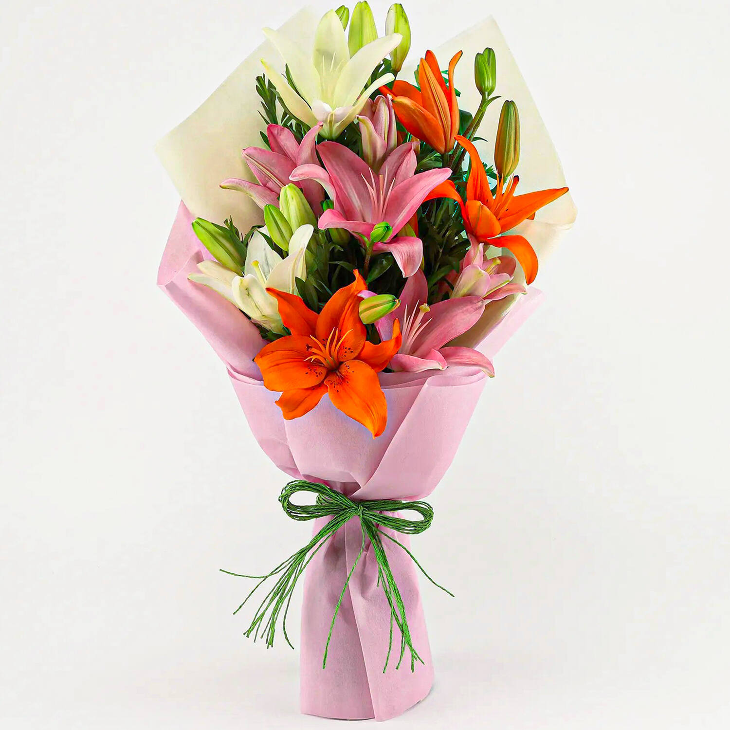Attractive Mixed Lilies |
