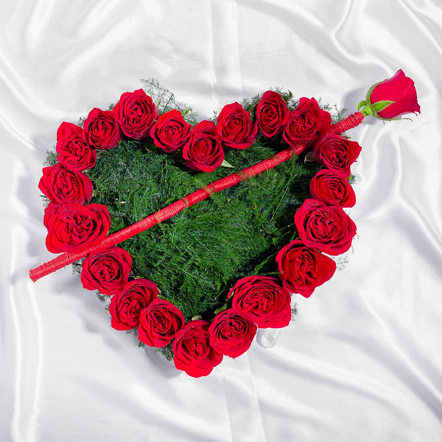 Rose In The Heart Arrangement |
