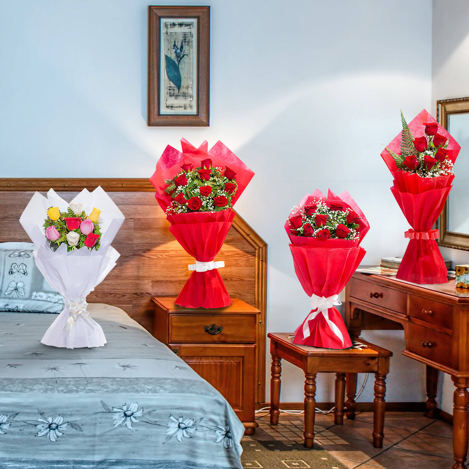 Blooming Joy Rose Bouquets |
