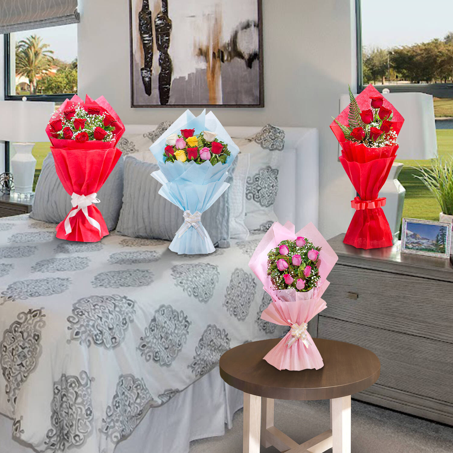 Room Full Of Flowers |