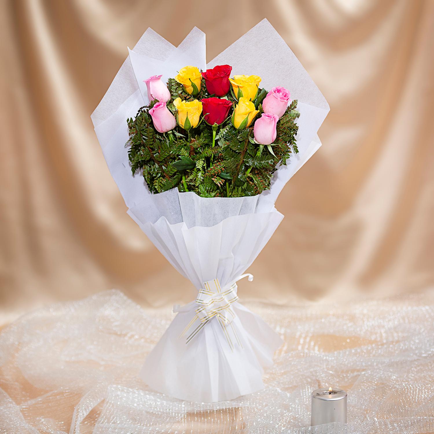 Blend Of Emotions Roses Bouquet |