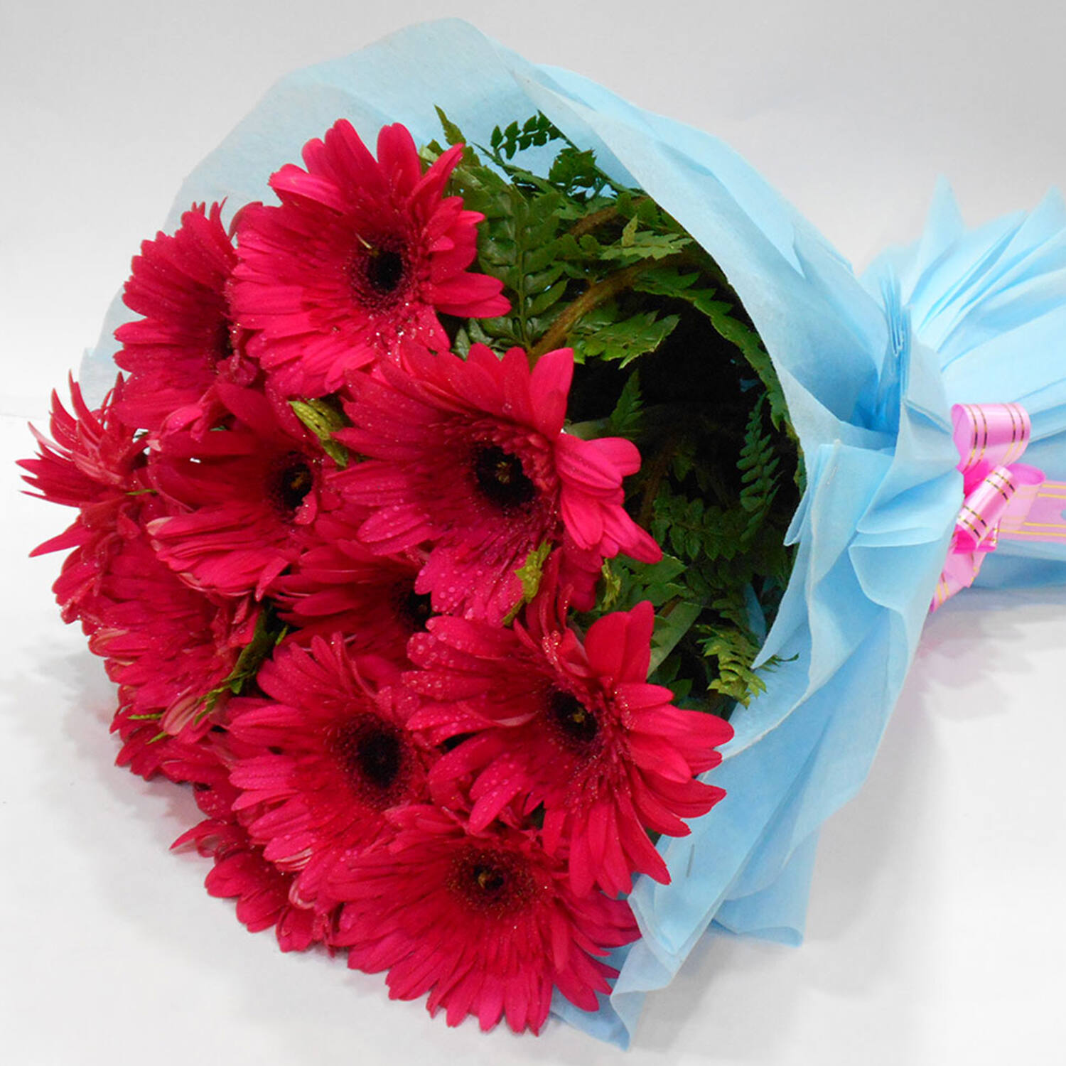 Serene Beauty  A bunch of Pink Gerbera flowers |