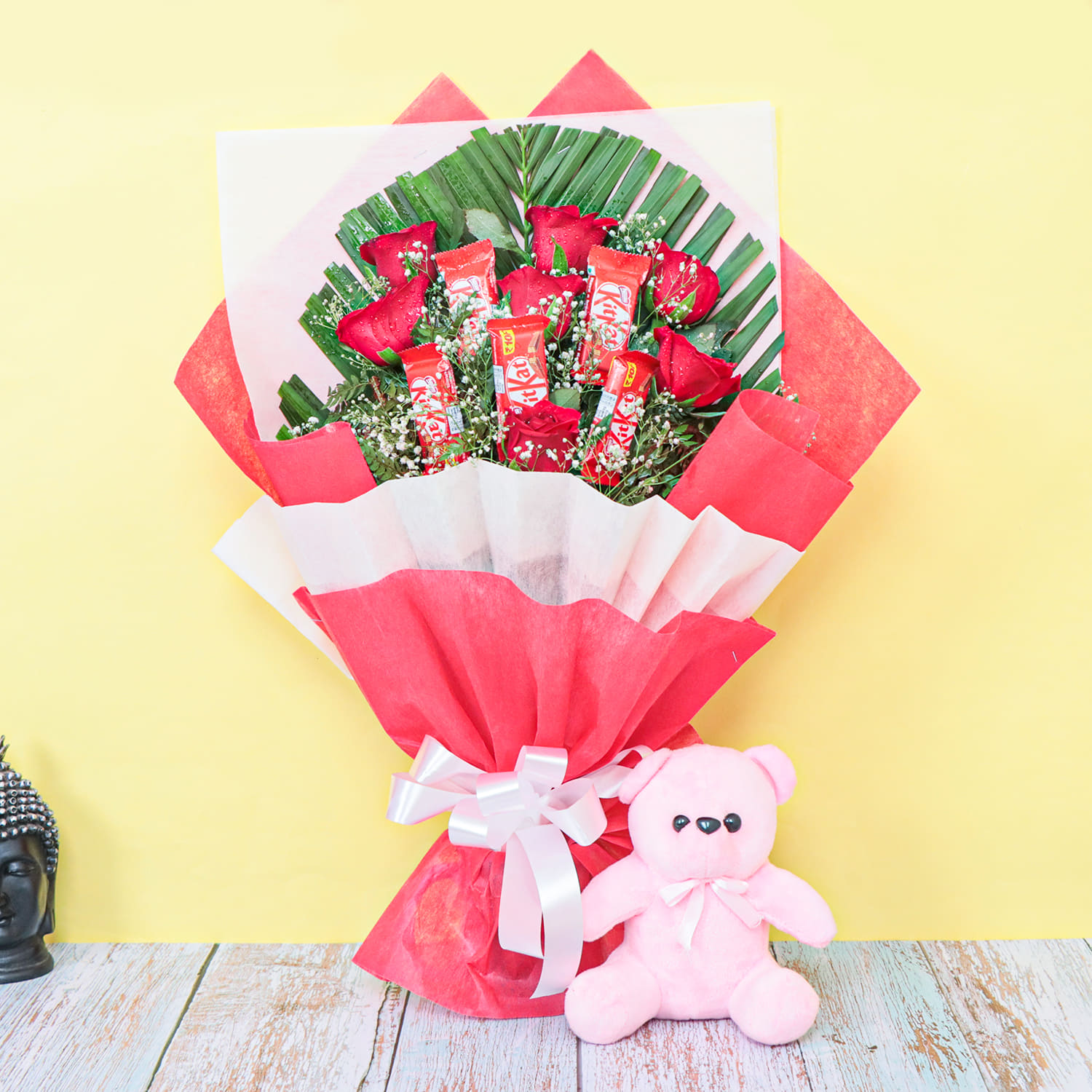 Premium Red Roses Bouquet |