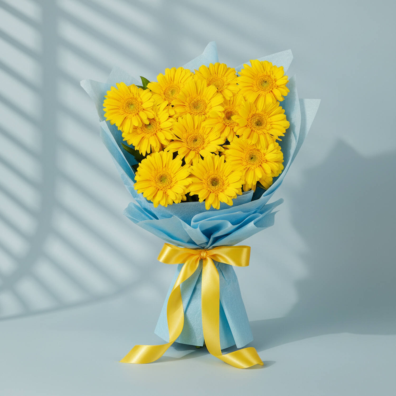 Shineshine Yellow Gerbera Bouquet |