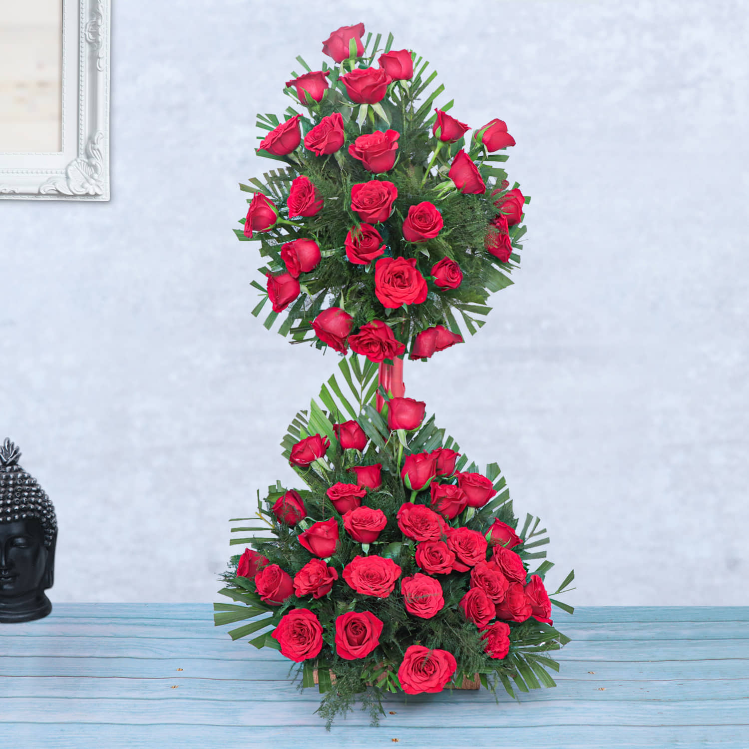 50 Red Roses Premium Arrangement |