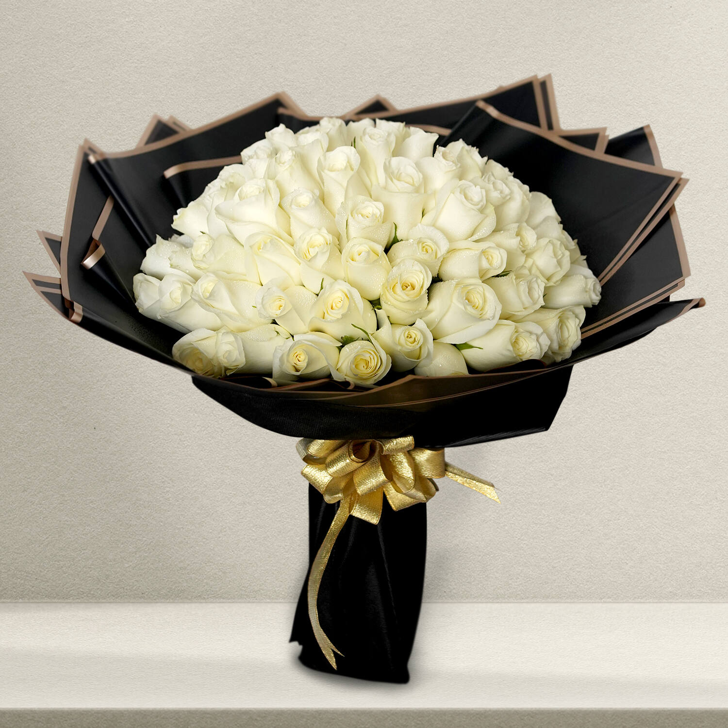 Pure Peaceful  White Roses |