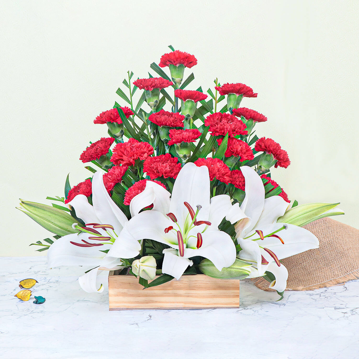Assortment Of Carnations and Lilies |
