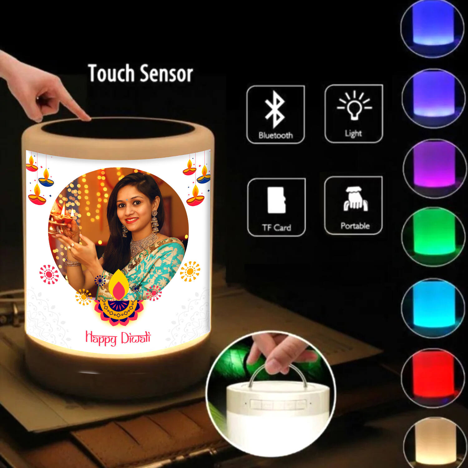 Customized Bluetooth Speaker For Diwali |