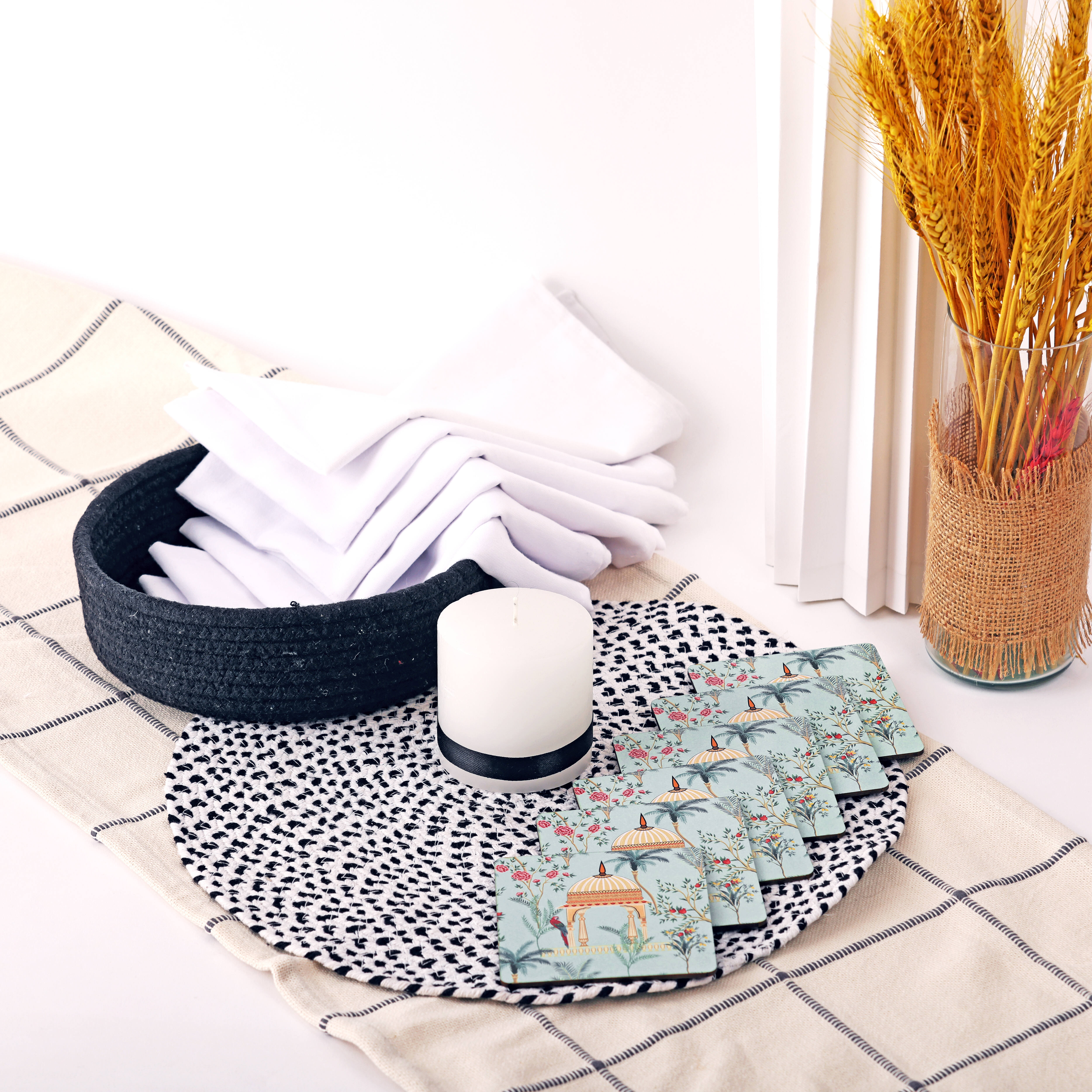 Jute Dinning Deco Hamper |