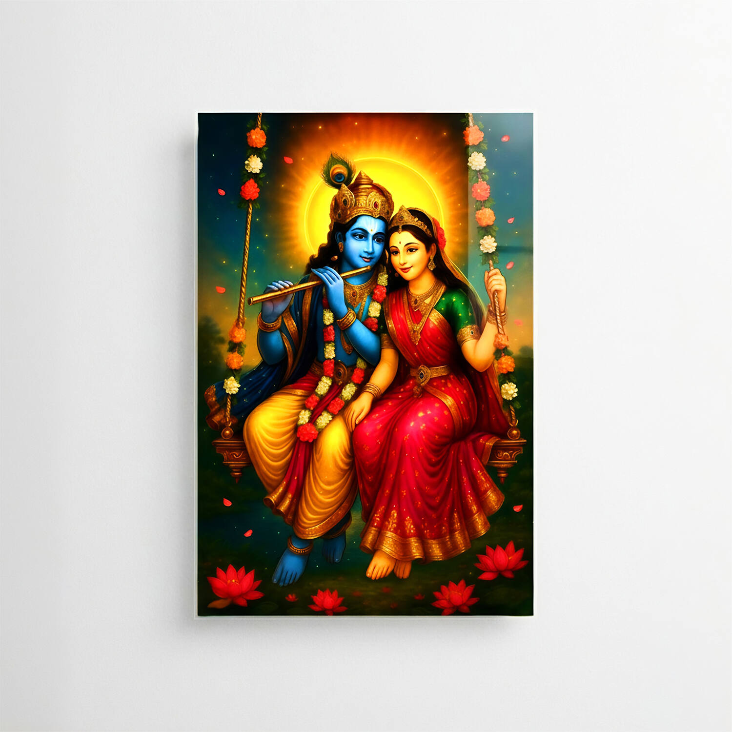 Radha Krishna Acrylic Photo Frame |