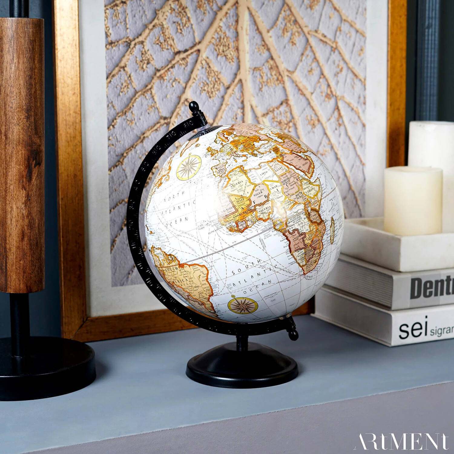 Exquisite Insightful White Globe |