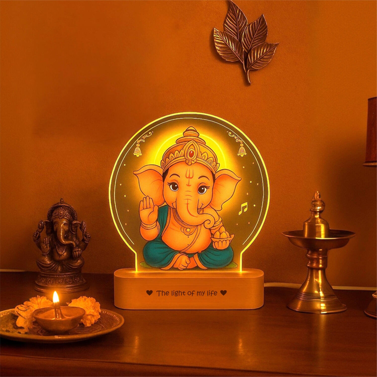 Ganesha Led Photo Lamp |
