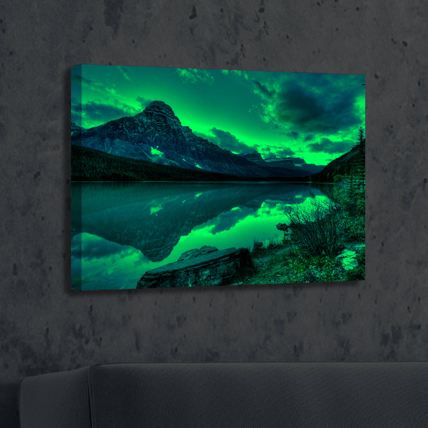 Glowing Aura Decor Frame |