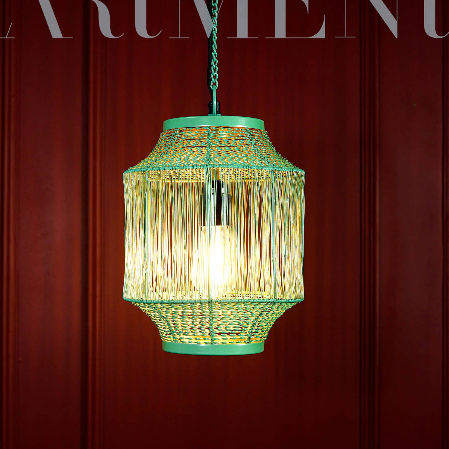 Illuminating Serenity Handcrafted Hanging Light |